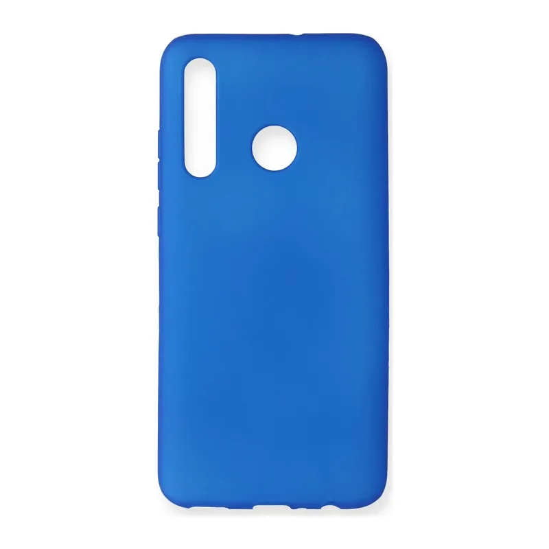 Huawei Honor 20 Lite Kılıf First Silikon - Mavi