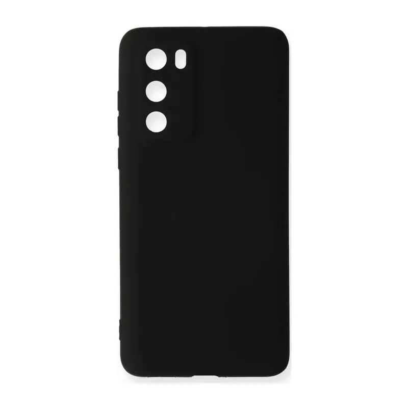 Huawei P40 Uyumlu Kılıf First Silikon - Siyah
