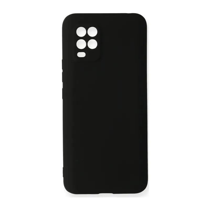 Xiaomi Mi 10 Lite Kılıf First Silikon - Siyah