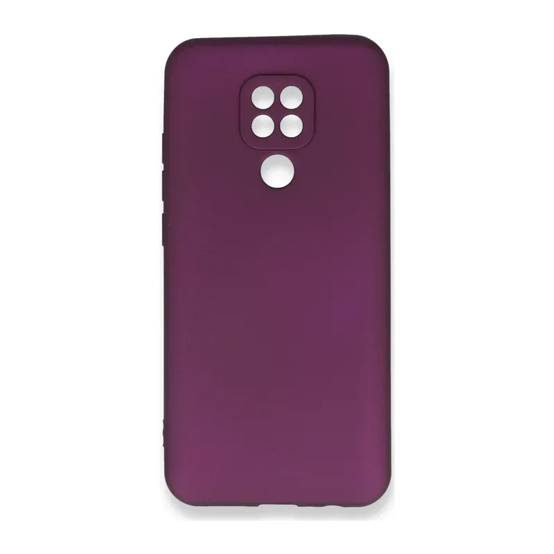 General Mobile GM 20 Kılıf First Silikon - Mürdüm