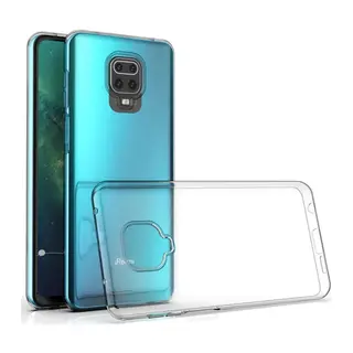 Xiaomi Redmi Note 9 Pro Kılıf Lüx Şeffaf Silikon - Şeffaf