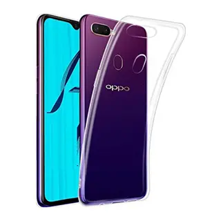 Oppo A12 Kılıf Lüx Şeffaf Silikon - Şeffaf
