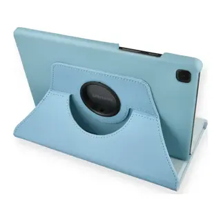 Samsung Galaxy T500 Tab A7 10.4 Kılıf 360 Tablet Deri Kılıf - Turkuaz