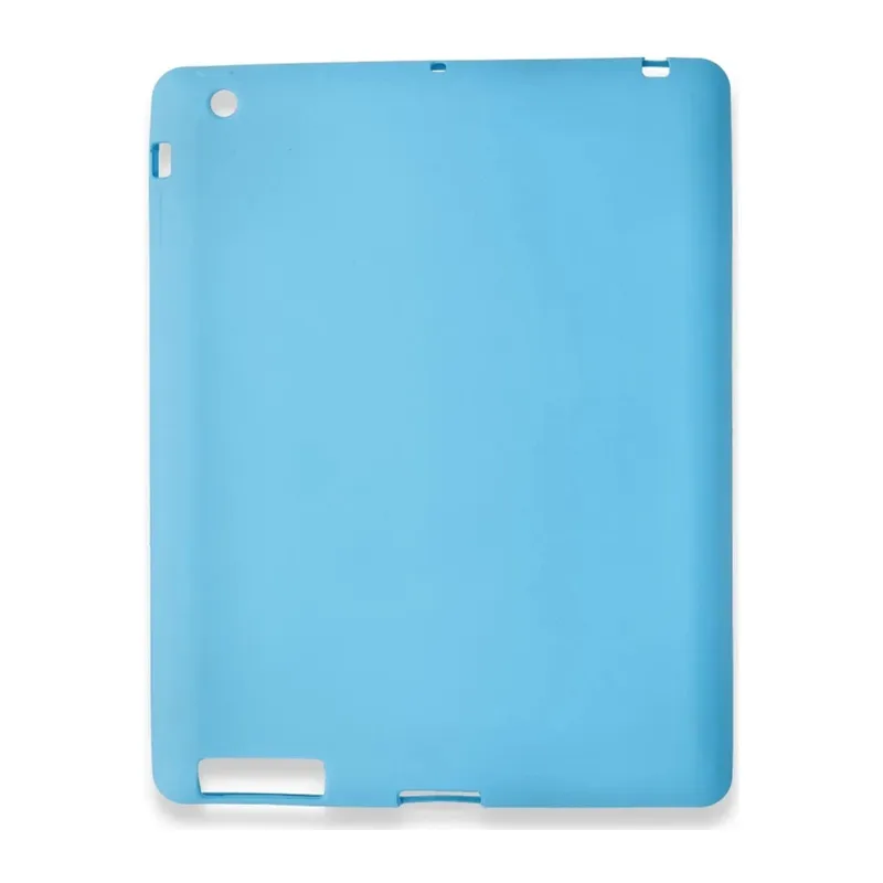 Apple iPad 4 9.7 Uyumlu Kılıf Evo Tablet Silikon - Mavi