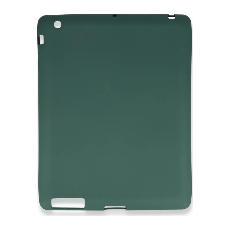 Apple iPad 4 9.7 Kılıf Evo Tablet Silikon - Yeşil