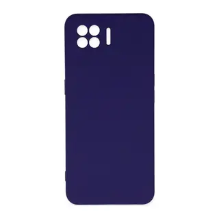 Oppo A73 Kılıf Nano içi Kadife Silikon - Mor