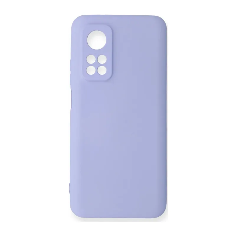 Xiaomi Mi 10T Uyumlu Kılıf Nano içi Kadife Silikon - Lila