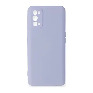 Realme 7 Pro Kılıf Nano içi Kadife Silikon - Lila