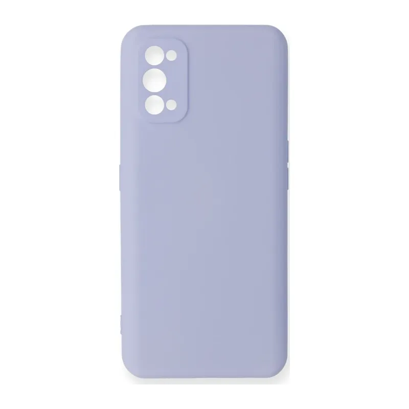 Realme 7 Pro Kılıf Nano içi Kadife Silikon - Lila