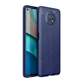 Xiaomi Redmi Note 9 5G Uyumlu Kılıf Auto Focus Kapak - Lacivert