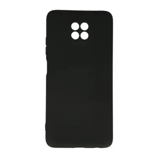 Xiaomi Redmi Note 9 5G Uyumlu Kılıf Nano içi Kadife Silikon - Siyah