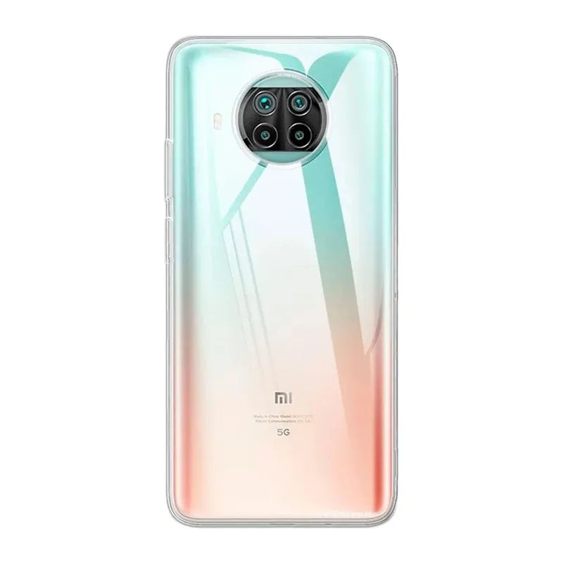 Xiaomi Redmi Note 9 Pro 5G Kılıf Lüx Şeffaf Silikon