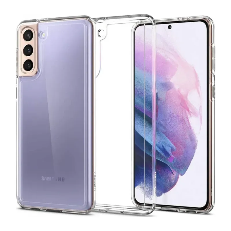 Samsung Galaxy S21 Kılıf Lüx Şeffaf Silikon