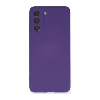 Samsung Galaxy S21 Uyumlu Kılıf Nano içi Kadife Silikon - Mor