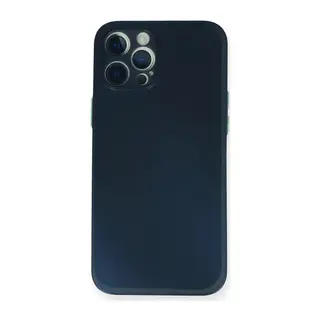 Apple iPhone 12 Pro Uyumlu Kılıf PP Ultra İnce Kapak - Mavi