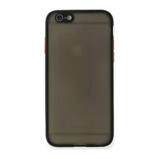 Apple iPhone 6 Uyumlu Kılıf Montreal Silikon Kapak - Siyah