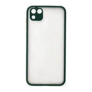Huawei Y5P Uyumlu Kılıf Montreal Silikon Kapak - Yeşil