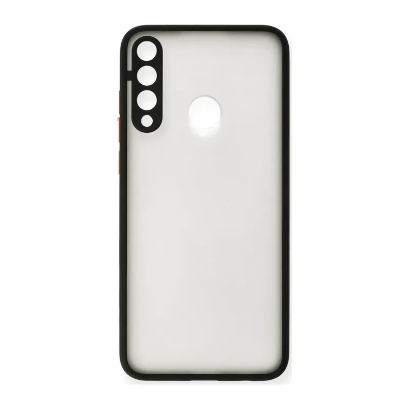 Huawei Y6P Uyumlu Kılıf Montreal Silikon Kapak - Siyah