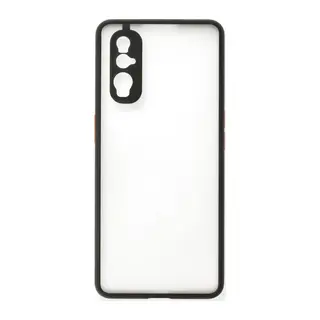 Oppo Find X2 Uyumlu Kılıf Montreal Silikon Kapak - Siyah