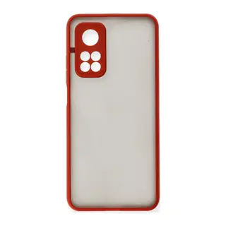 Xiaomi Mi 10T Uyumlu Kılıf Montreal Silikon Kapak - Kırmızı