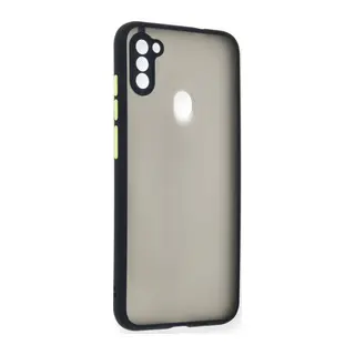 Samsung Galaxy A11 Uyumlu Kılıf Montreal Silikon Kapak - Lacivert