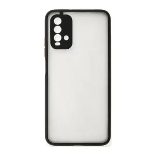 Xiaomi Redmi 9T Uyumlu Kılıf Montreal Silikon Kapak - Siyah