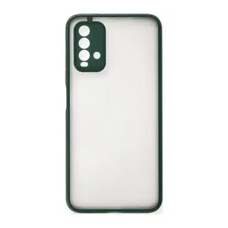 Xiaomi Redmi 9T Uyumlu Kılıf Montreal Silikon Kapak - Yeşil