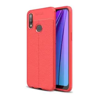 Samsung Galaxy A10S Uyumlu Kılıf Auto Focus Kapak - Kırmızı