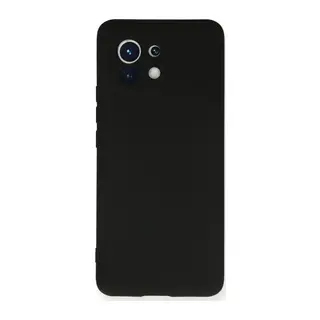 Xiaomi Mi 11 Uyumlu Kılıf Nano içi Kadife Silikon - Siyah