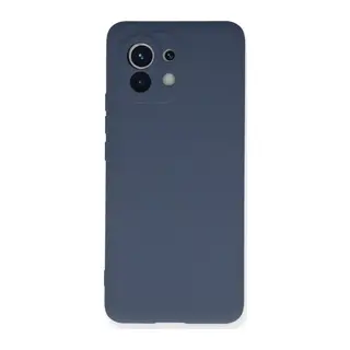 Xiaomi Mi 11 Uyumlu Kılıf Nano içi Kadife Silikon - Gri