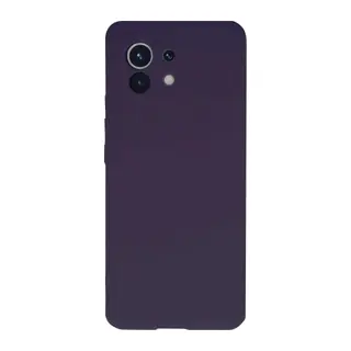 Xiaomi Mi 11 Uyumlu Kılıf Nano içi Kadife Silikon - Mor