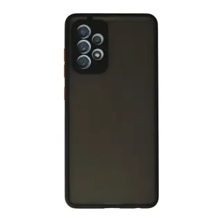 Samsung Galaxy A72 Uyumlu Kılıf Montreal Silikon Kapak - Siyah