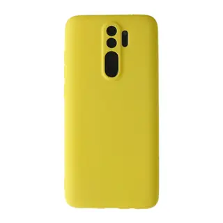 Xiaomi Redmi Note 8 Pro Uyumlu Kılıf First Silikon - Sarı