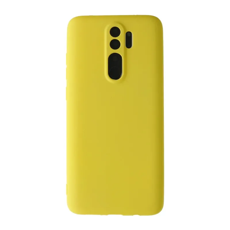 Xiaomi Redmi Note 8 Pro Uyumlu Kılıf First Silikon - Sarı