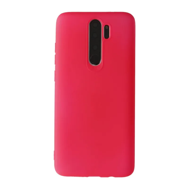 Xiaomi Redmi Note 8 Pro Uyumlu Kılıf First Silikon - Pembe