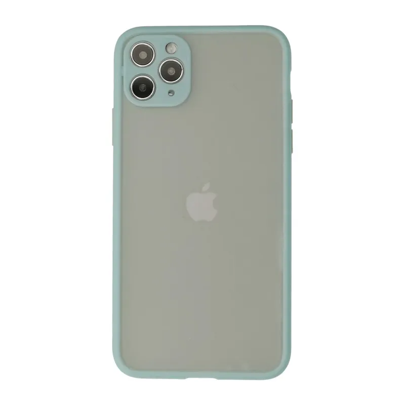 Apple iPhone 12 Pro Uyumlu Kılıf Montreal Silikon Kapak - Turkuaz