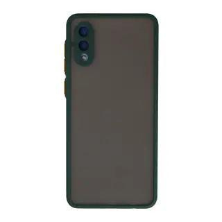 Samsung Galaxy A02 Uyumlu Kılıf Montreal Silikon Kapak - Yeşil