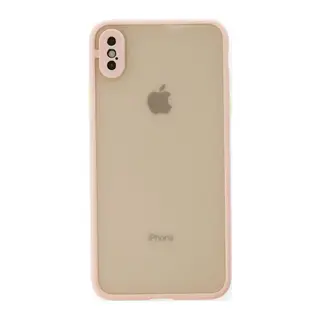 Apple iPhone X Uyumlu Kılıf Montreal Silikon Kapak - Pembe