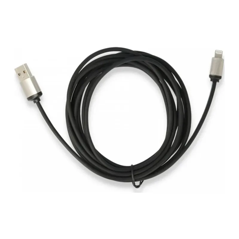 USB to Lightning 3m Kablo - Siyah