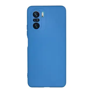 Xiaomi Poco F3 Uyumlu Kılıf Nano içi Kadife Silikon - Mavi