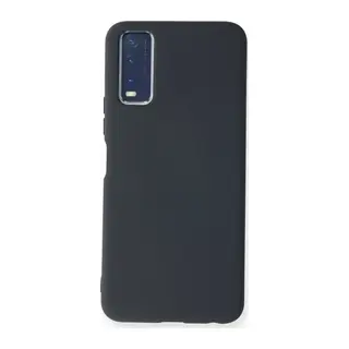 Vivo Y11S Uyumlu Kılıf Nano içi Kadife Silikon - Lacivert