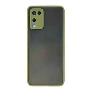 Oppo A54 4G Uyumlu Kılıf Montreal Silikon Kapak - Açık Yeşil