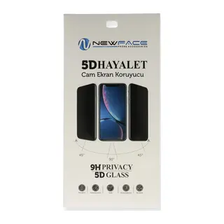 Huawei P20 Lite 5D Hayalet Cam Ekran Koruyucu