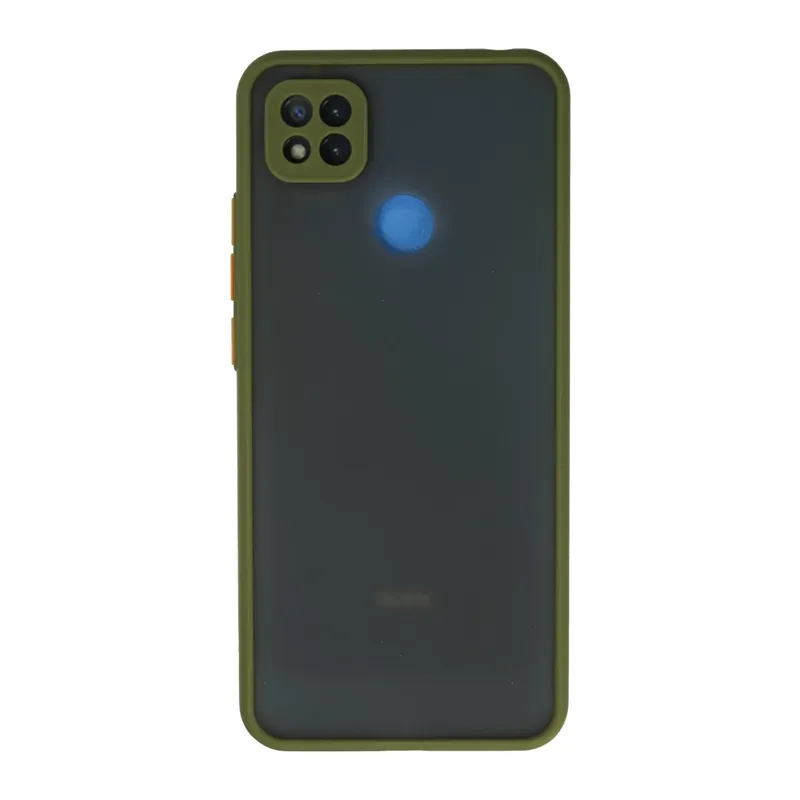 Xiaomi Redmi 9C Uyumlu Kılıf Montreal Silikon Kapak - Açık Yeşil