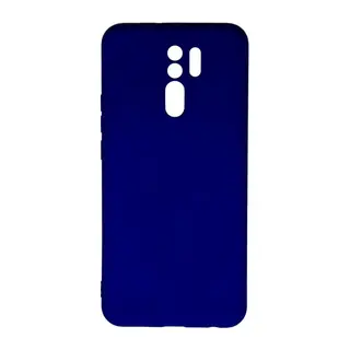 Xiaomi Redmi 9 Uyumlu Kılıf Nano içi Kadife Silikon - Lacivert