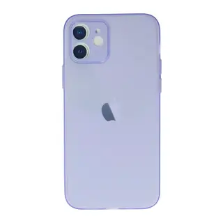 Apple iPhone 12 Uyumlu Kılıf Puma Silikon - Mor