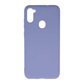 Samsung Galaxy A11 Kılıf Nano içi Kadife Silikon - Lila