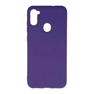 Samsung Galaxy A11 Uyumlu Kılıf Nano içi Kadife Silikon - Mor