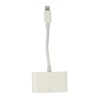 APR23 Iphone Otg 3in1 - Beyaz