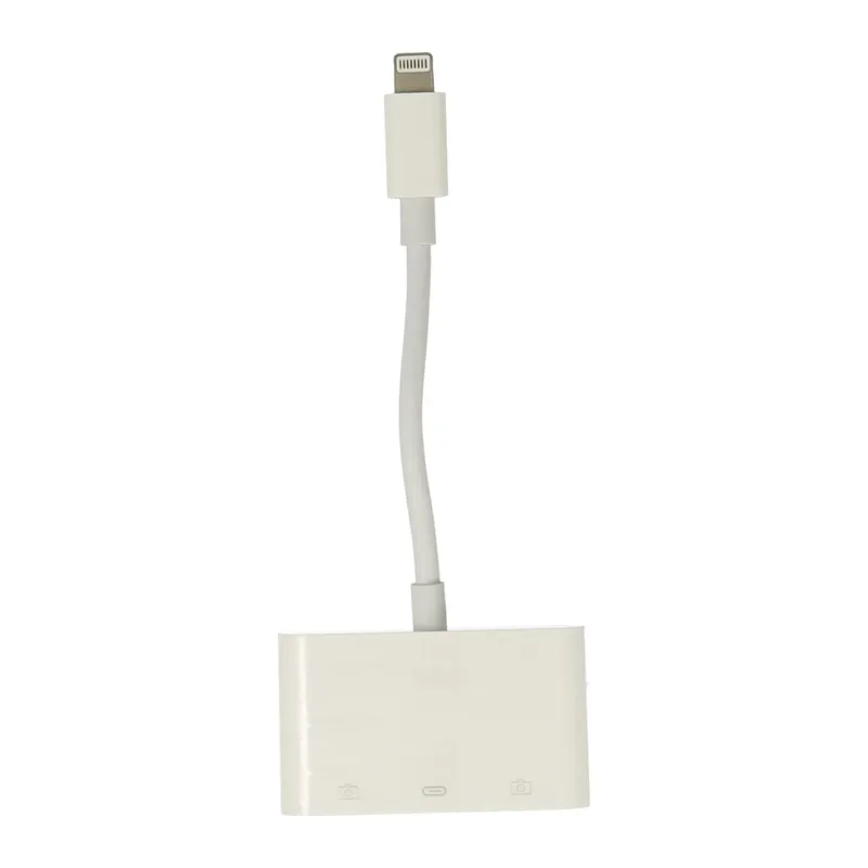 APR23 Iphone Otg 3in1 - Beyaz